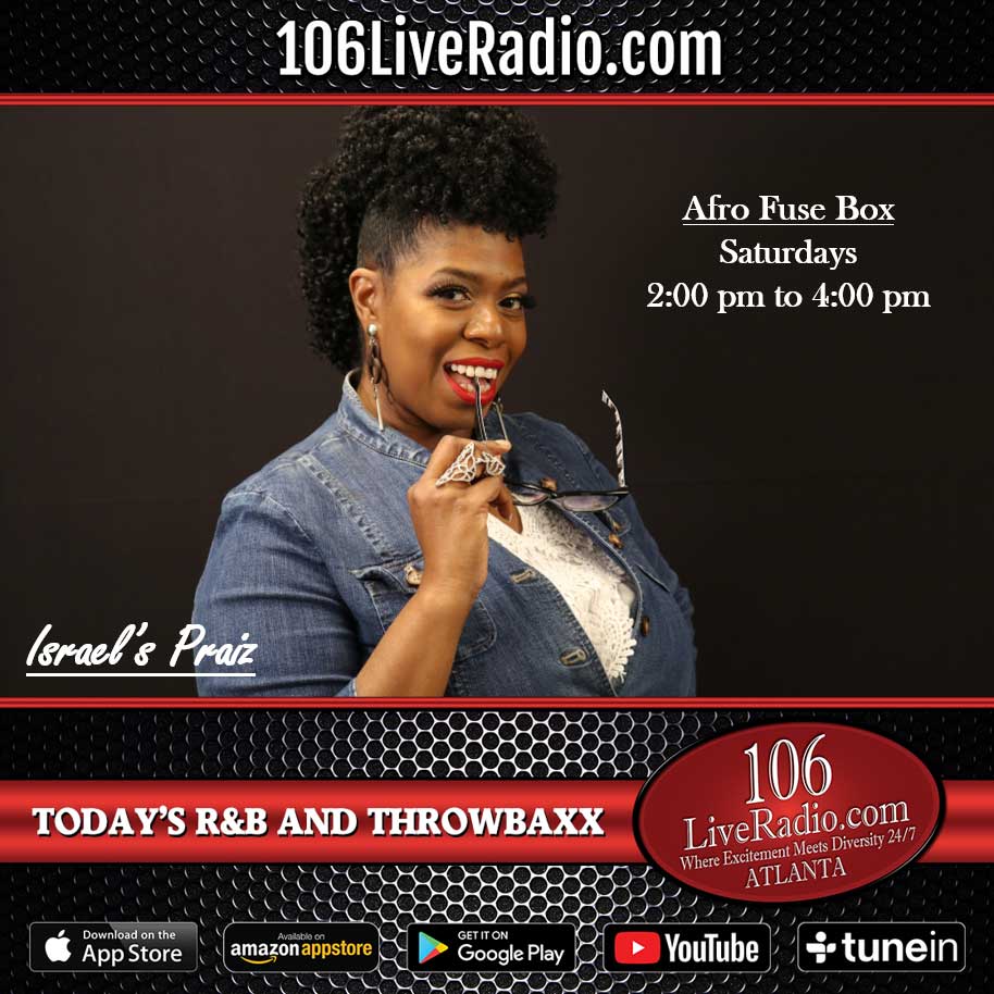 Flyer for Afro Fuse Box - Israel's PraIz