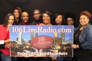 Photo of the 106 Live Radio team.