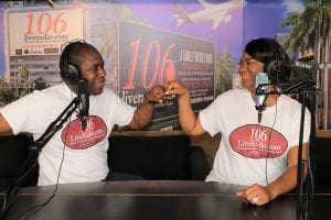 Jason and Tinasha from 106 Live Radio
